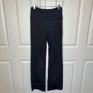 PrAna Leggings Small Contour Chakras Flared Yoga Pants Heather Grey Pants Women